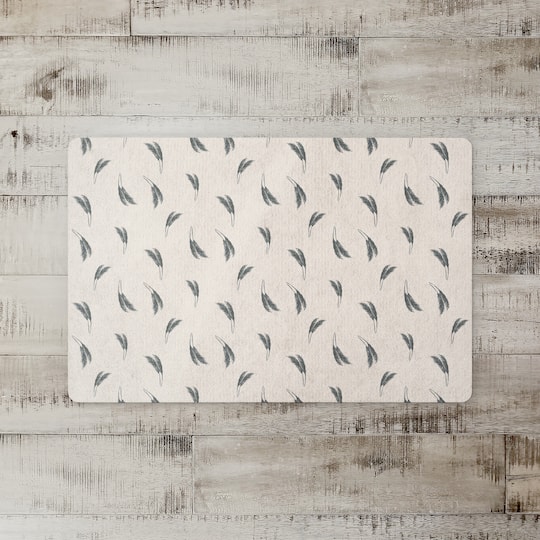Feather Grass Floor Mat